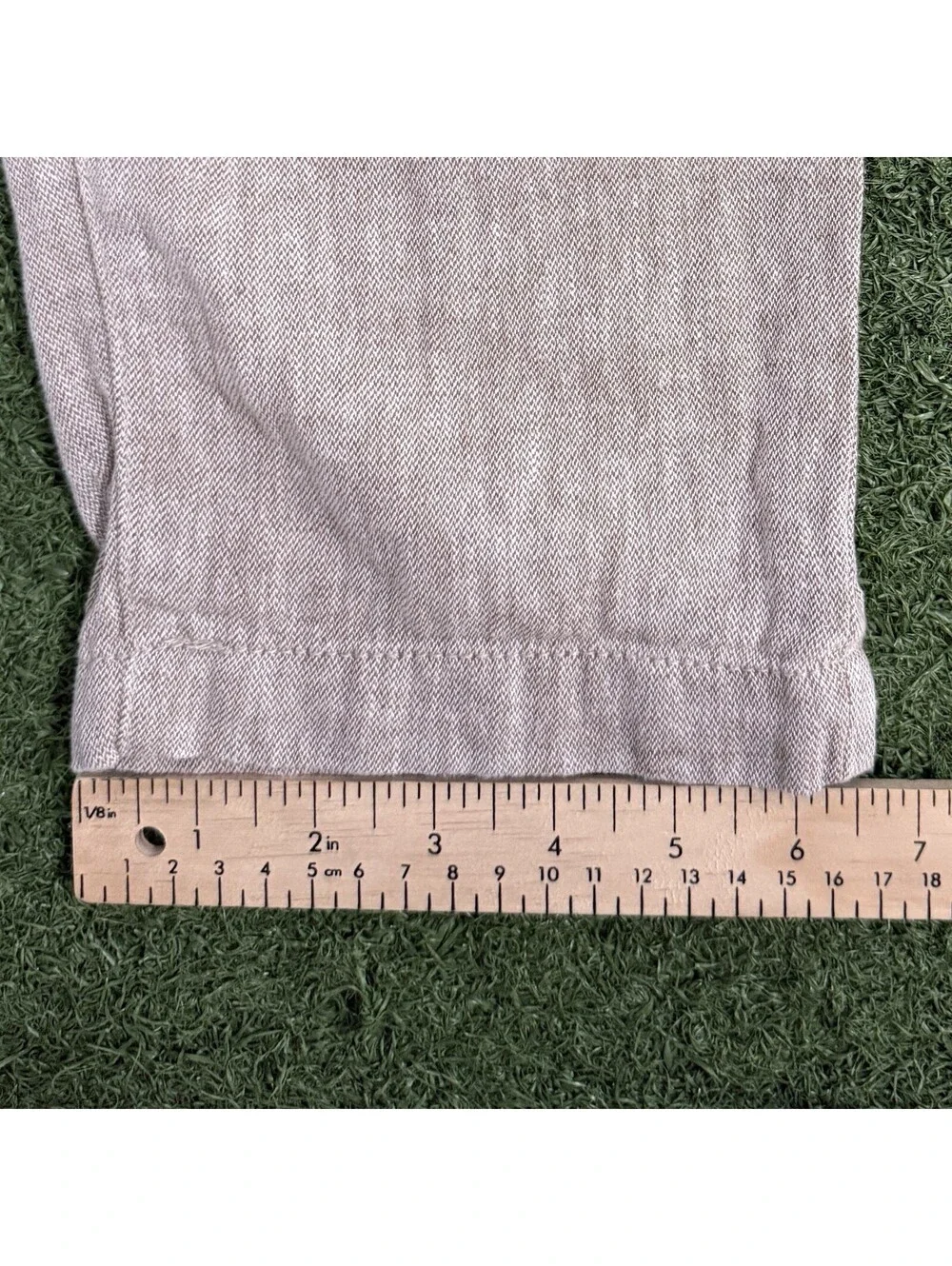 Banana Republic Men’s 34x28 Beige Linen Blend Drawstring Casual Pants Reosrtwear